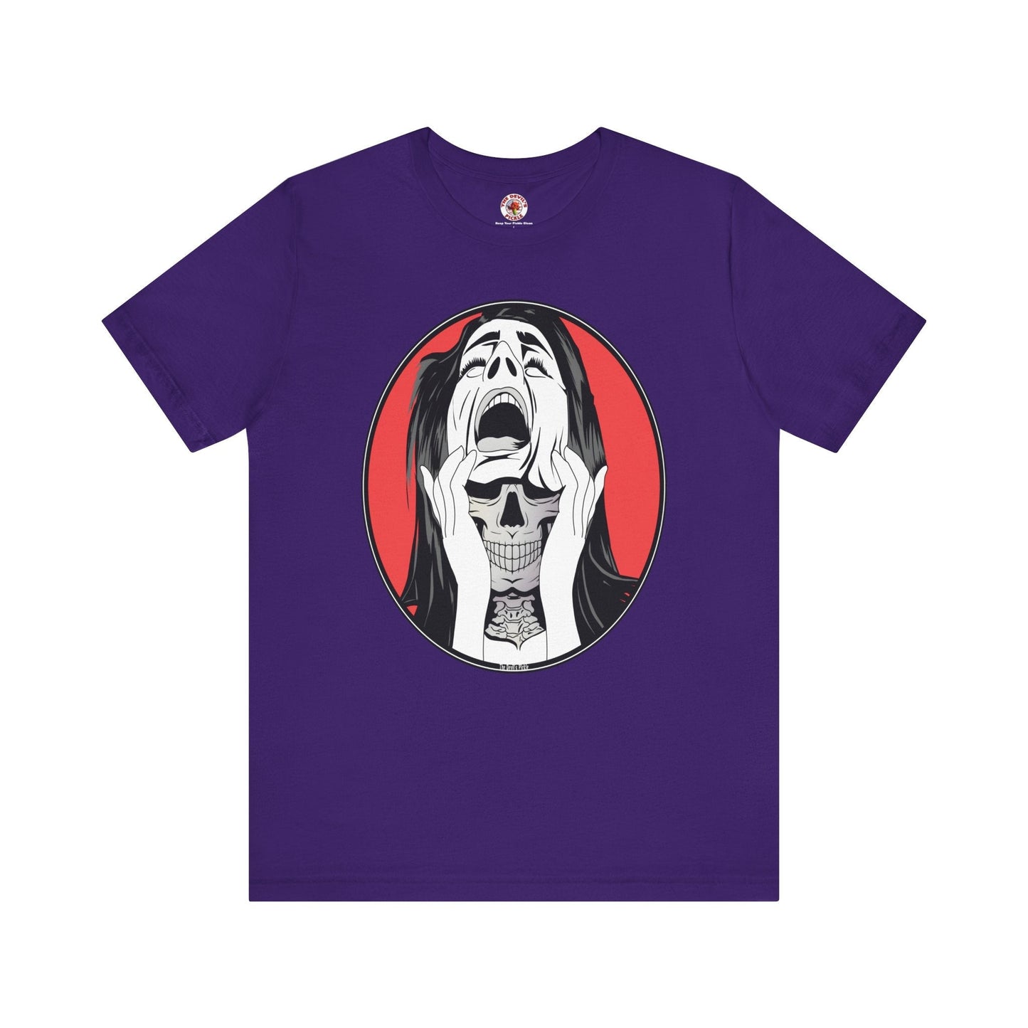 Skull Woman T-Shirt The Devil's Pickle