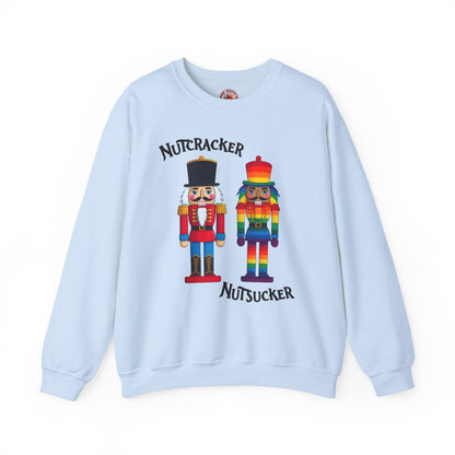 Nutcracker or Nutsucker Crewneck Sweatshirt The Devil's Pickle