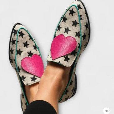 Plus Size Low Heel Pointed Toe Women’s Shoes FitiqueFit