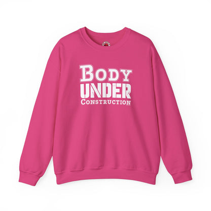 Body Under Construction Crewneck Sweatshirt The Devil's Pickle