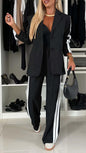 Women’s Elegant Solid Color Suit Set FitiqueFit