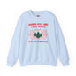 When You Are Dead Inside But It's Christmas Crewneck Sweatshirt The Devil's Pickle