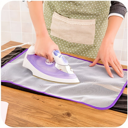 Protective Ironing Cloth High Temperature Board Press Mesh Insulation Pad Guard Protection Clothing Home Accessories Color Random NovaCart