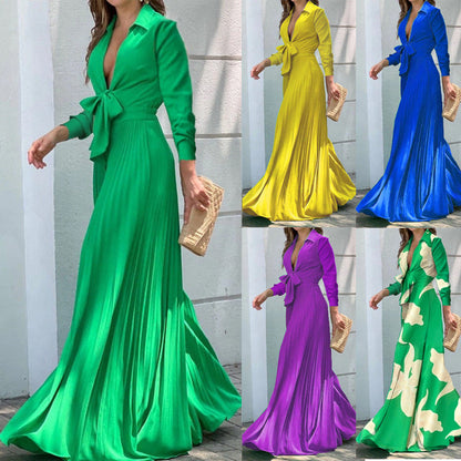 Polo Collar Top Loose Wide Leg Jumpsuit For Women Grayceful LLC