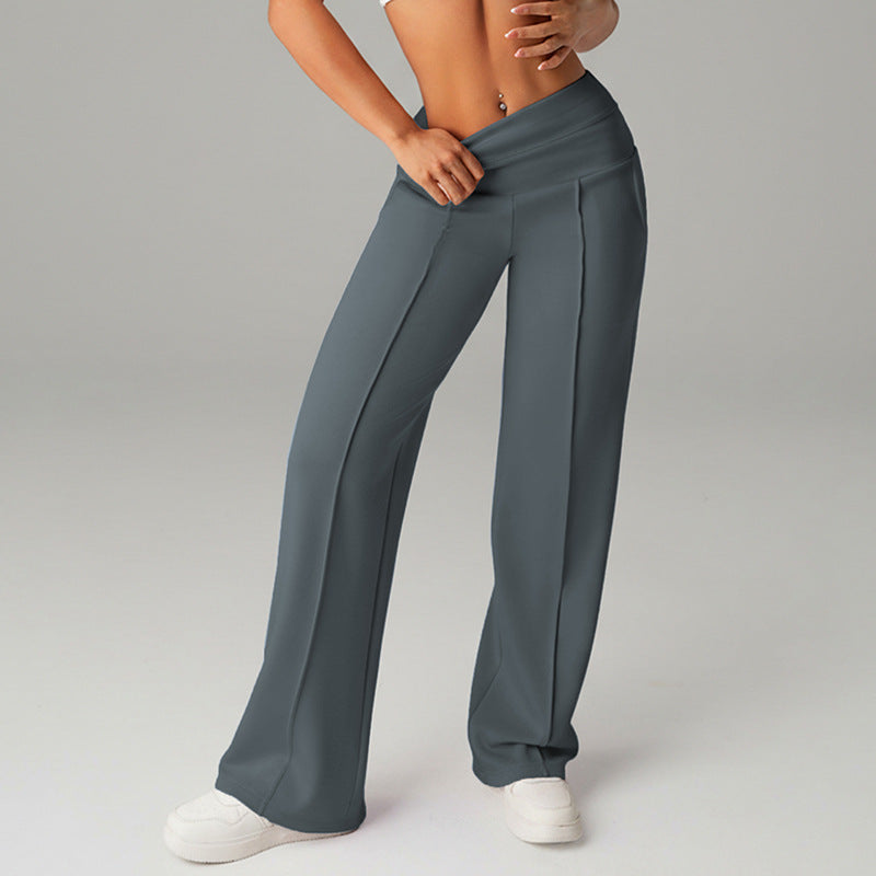 High Waisted Loose Fitting Wide Leg Women’s Sweatpants FitiqueFit