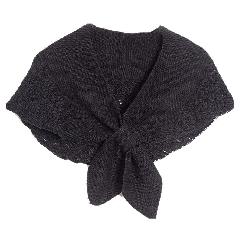 Women'S Stylish Openwork Yarn Shawl - Lightweight, Breathable Polyester, Perfect for Layering or Standalone Outfits, Machine Washable, Weekend Casual Wrap | Versatile Shawl | Stylish Knitwear, Shawls for Winter NovaCart
