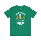 I Run Because I Really Like Beer T-Shirt The Devil's Pickle
