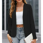 Women’s Plus‑Size Open‑Front Casual Blazer FitiqueFit