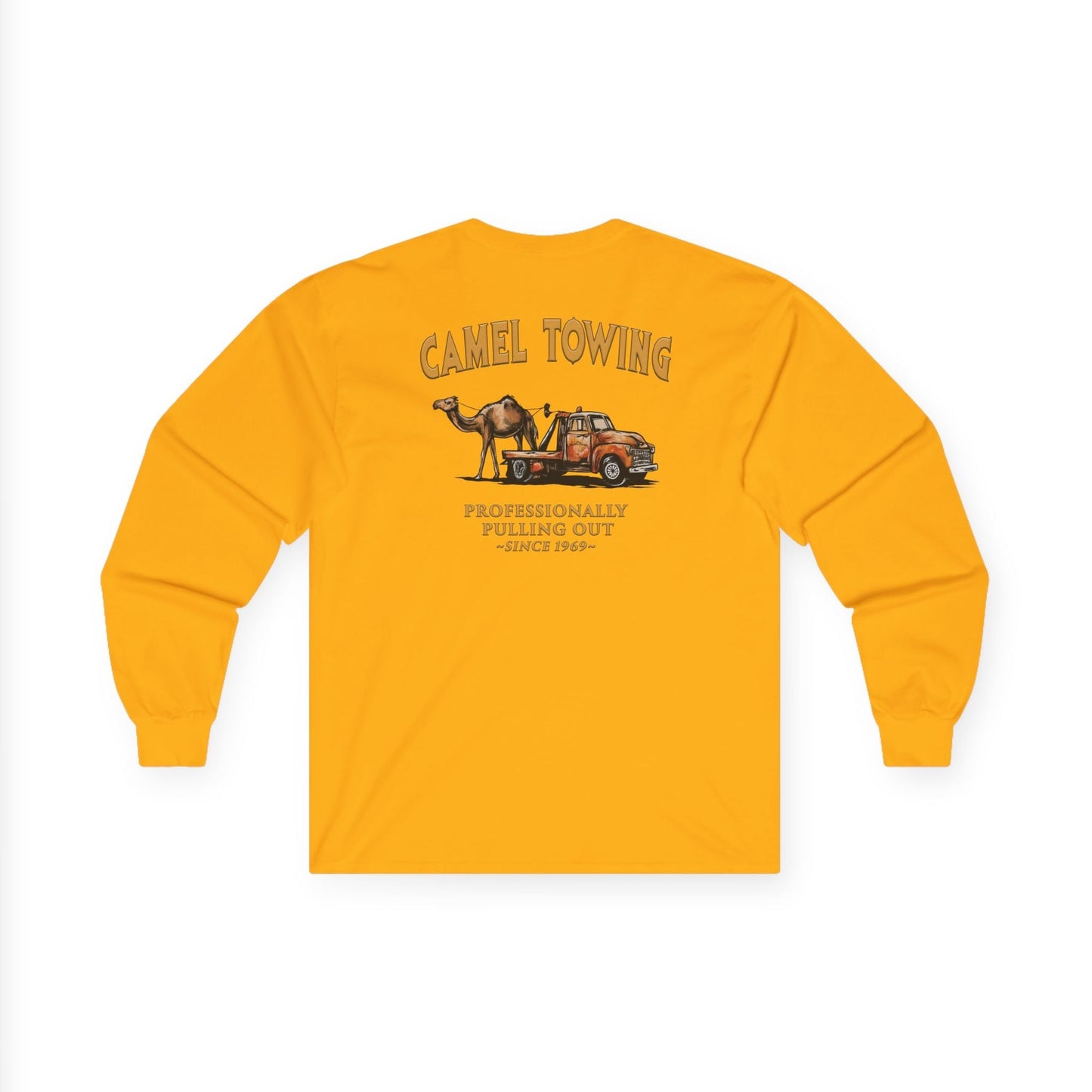 Camel Towing Back Long Sleeve Tee The Devil's Pickle