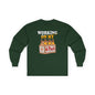 Working On My 6 Pack Long Sleeve Tee The Devil's Pickle