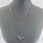 Double Layer Necklace with Clear Teardrop Pendant Shop Style & More | Fresh Looks, Everyday Deals & Free Shipping