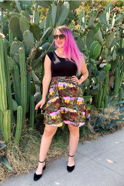 Desert Dreams A-line Skirt Retrolicious