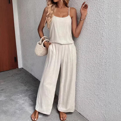 Women’s Sleeveless Resort Two Piece Set FitiqueFit