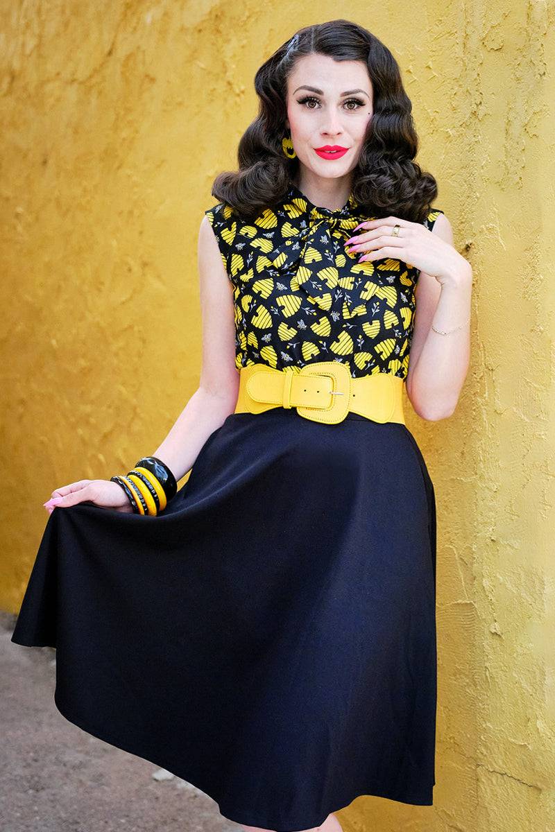 Honey Hives Bow Top Retrolicious