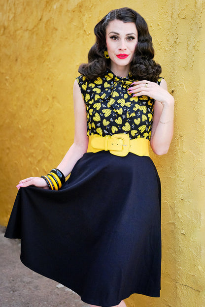 Honey Hives Bow Top Retrolicious