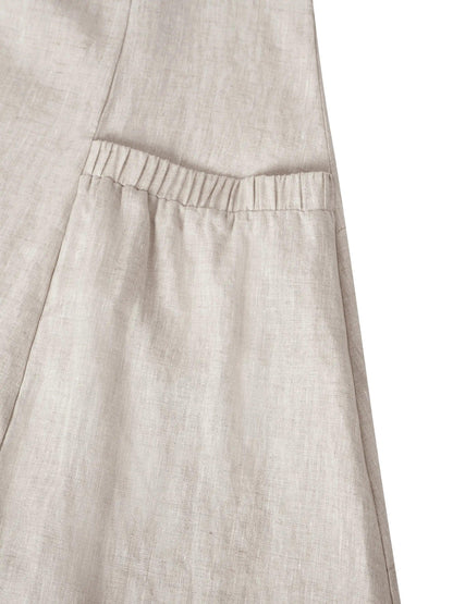 100% Linen Swing Beach Tank Dress GIANA LINTICO