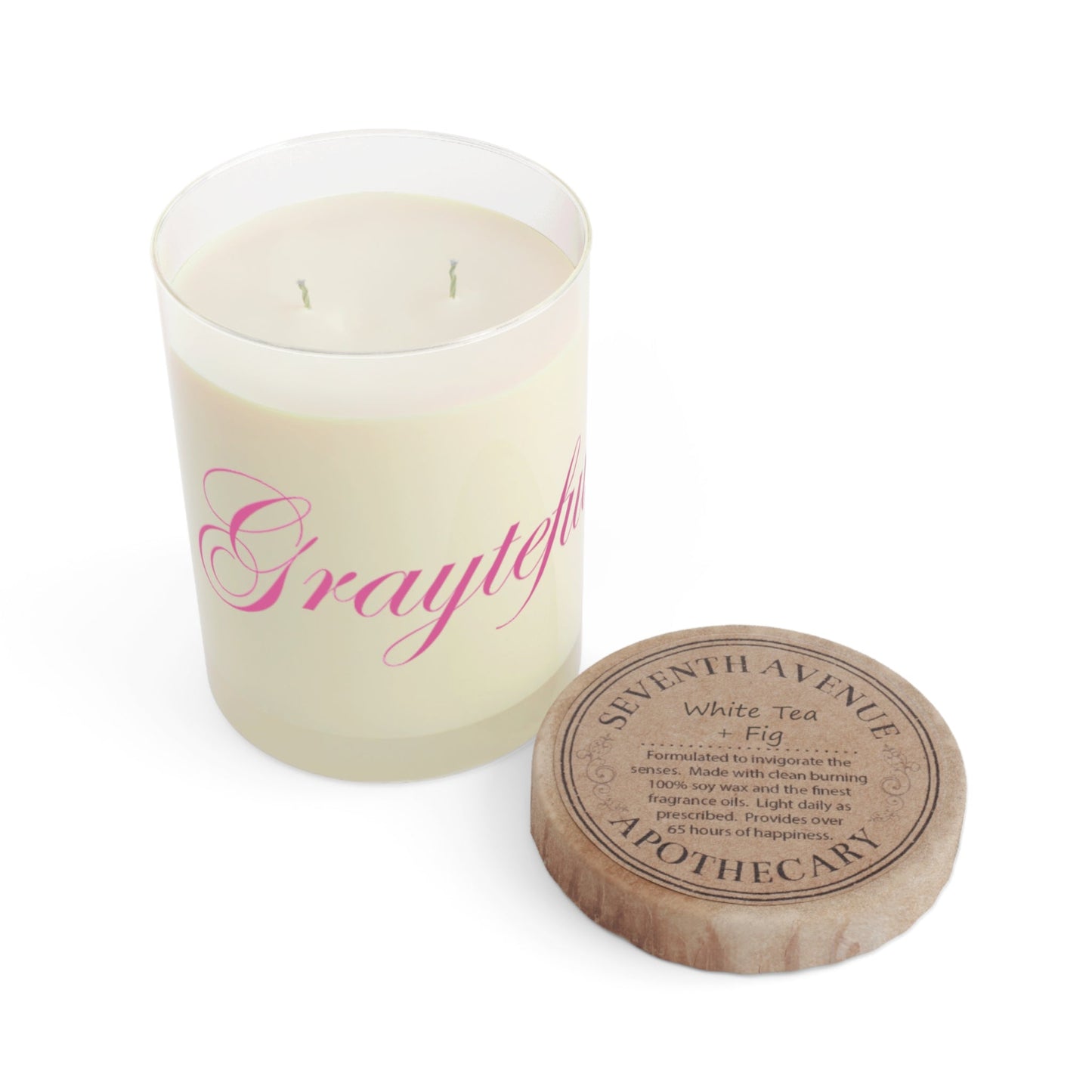 Grayteful Scented Candle - 11oz Full Glass for Relaxation & Celebration Grayceful LLC