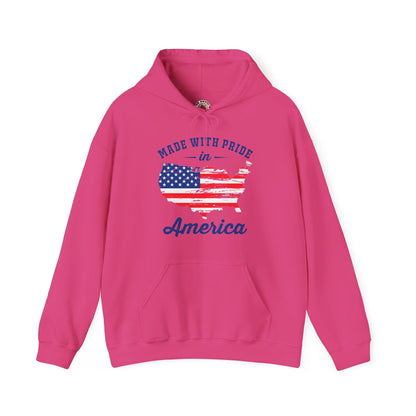 Made With Pride In America Hooded Sweatshirt The Devil's Pickle