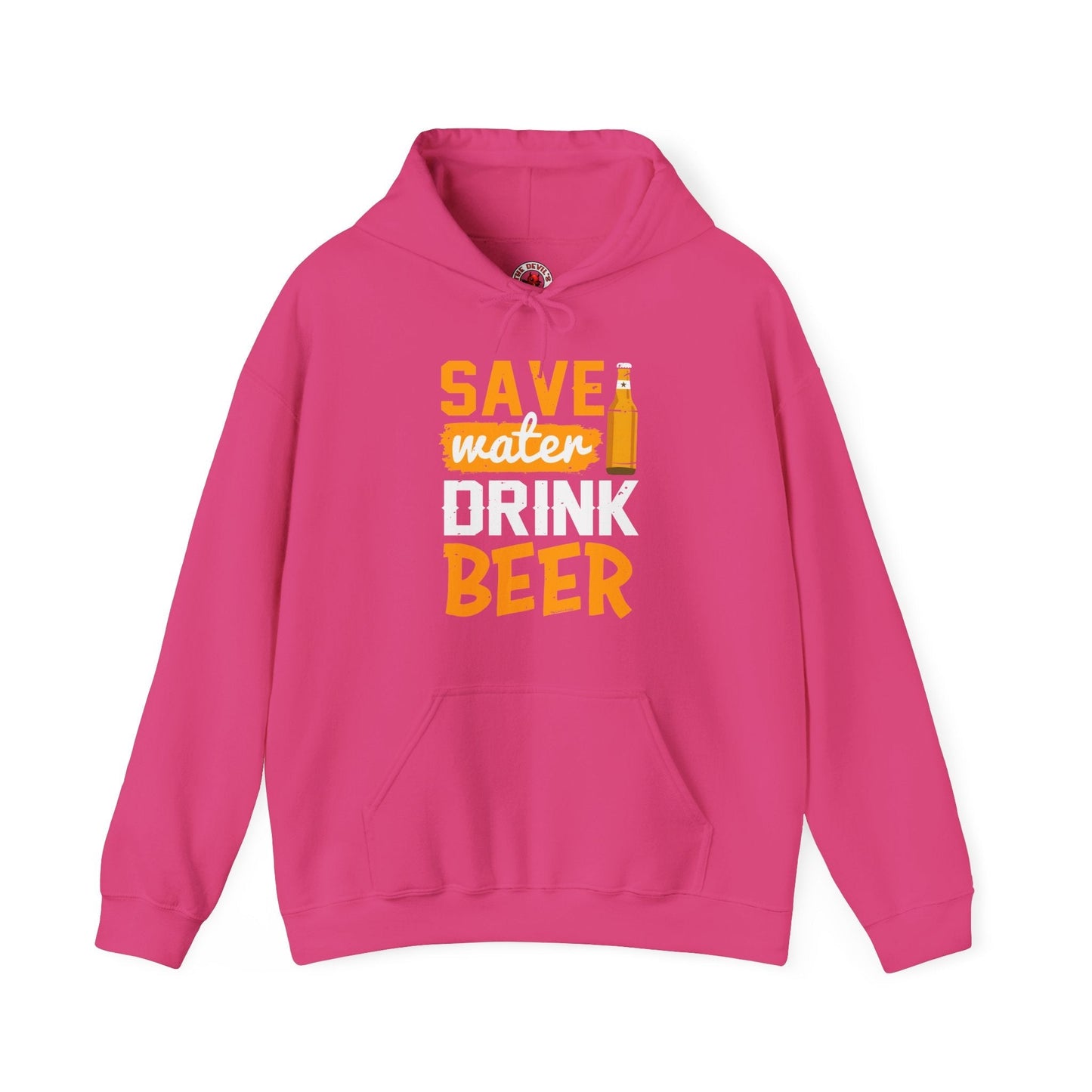 Save Water Drink Beer Hooded Sweatshirt The Devil's Pickle