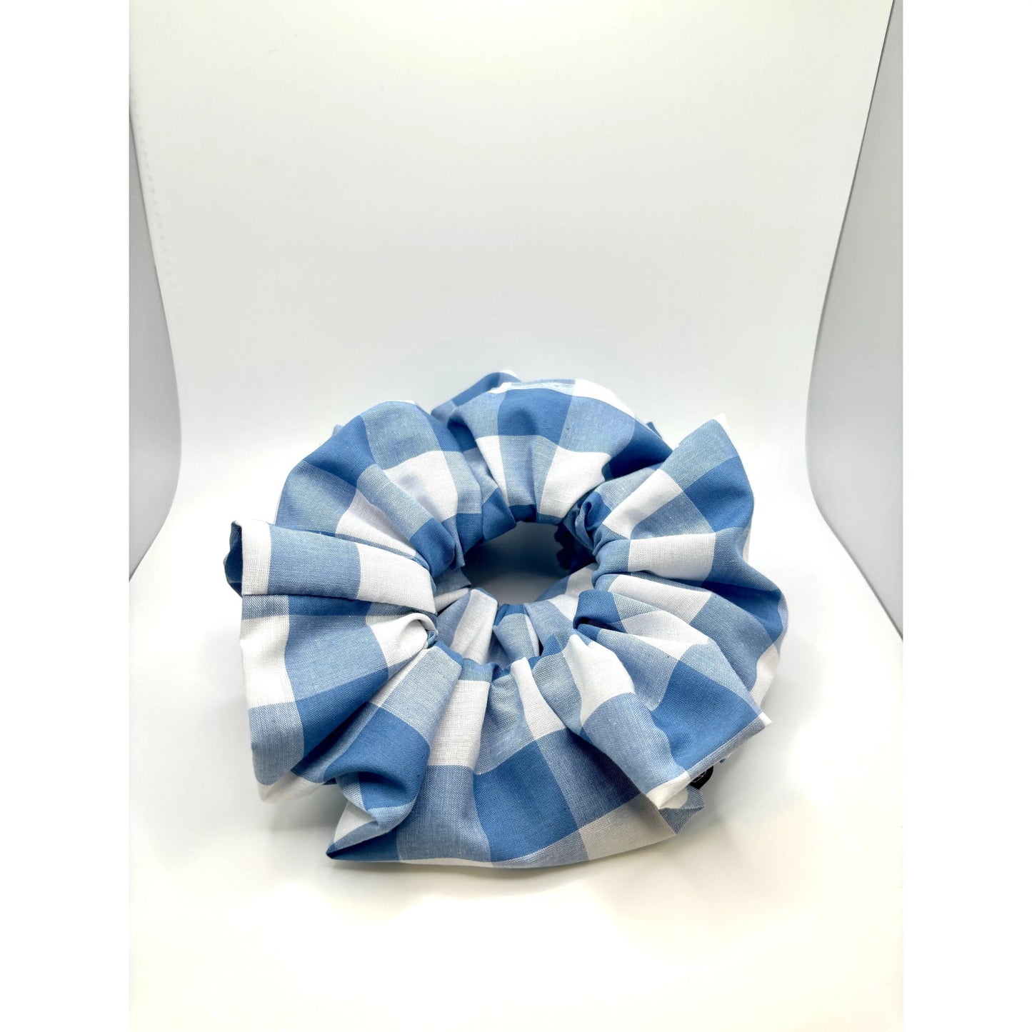 Blue Plaid Scrunchie Enchanted Scrunch