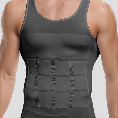 Men's Compression Body Shaper Tank Top, Slimming Vest NovaCart