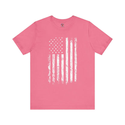 American Grunge Flag T-Shirt The Devil's Pickle