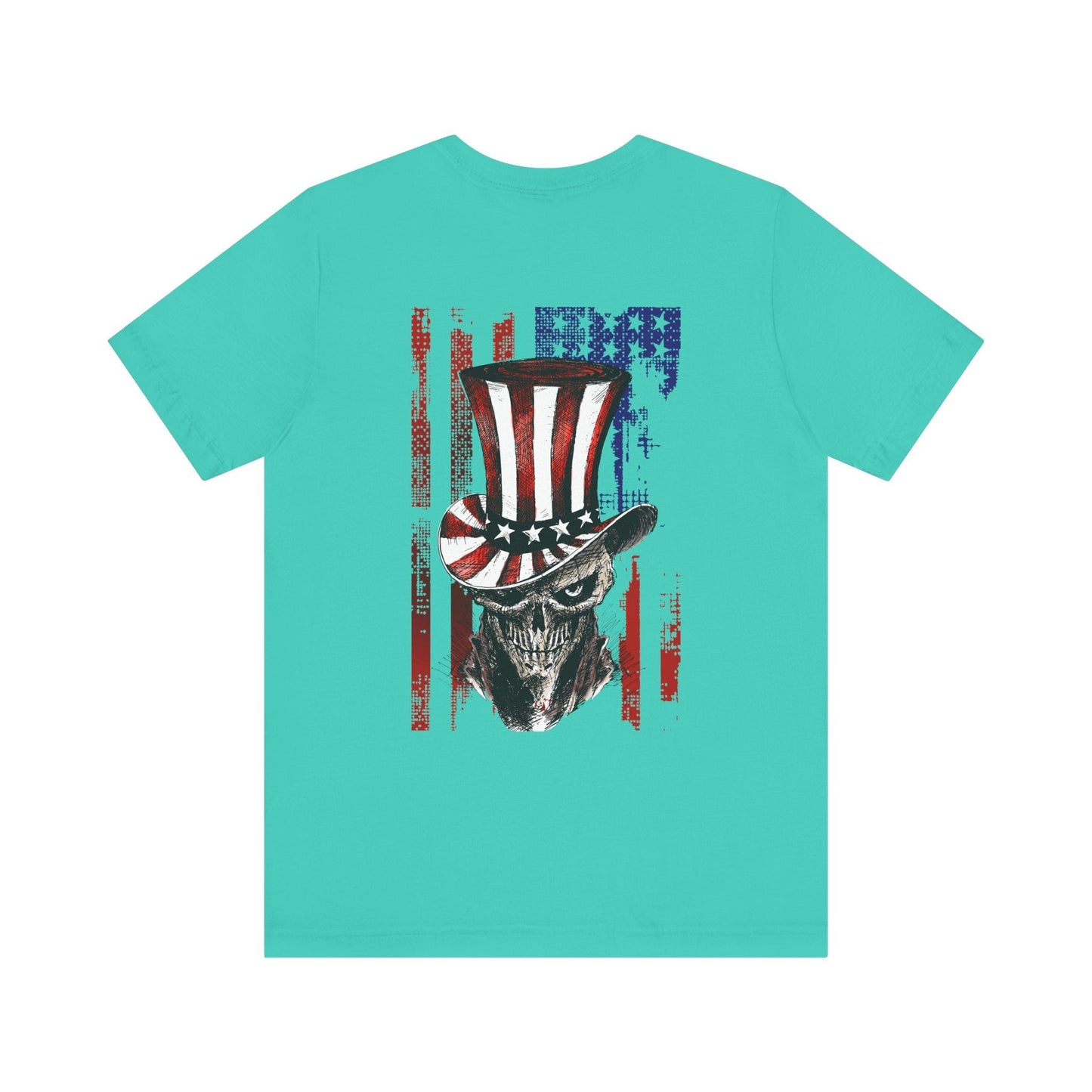 Patriotic Skull T-Shirt The Devil's Pickle