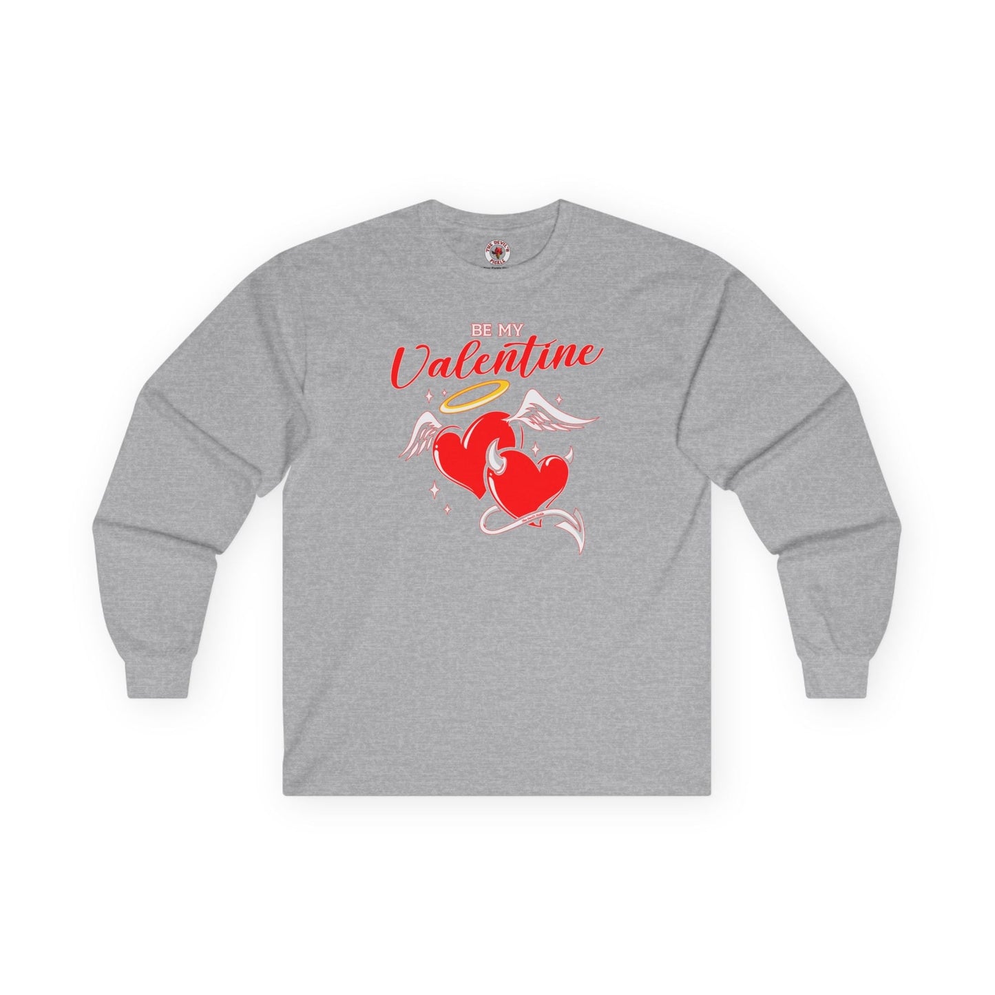 Be My Valentine Long Sleeve Tee The Devil's Pickle