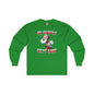 On Santa's Shit List Long Sleeve Tee