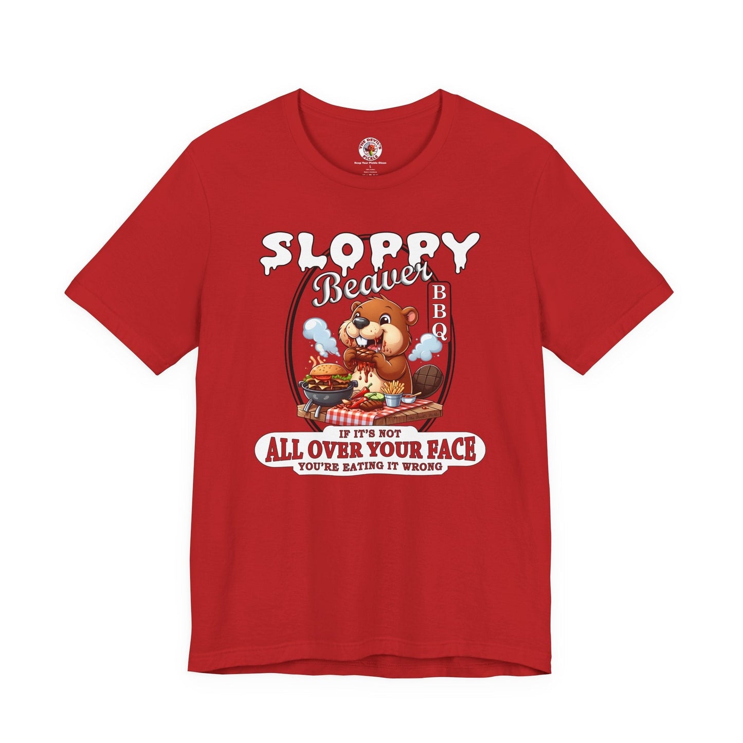Sloppy Beaver BBQ T-Shirt The Devil's Pickle
