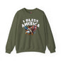 I Bless America Crewneck Sweatshirt The Devil's Pickle