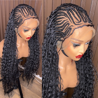 French braided boho braided wig HOL stores
