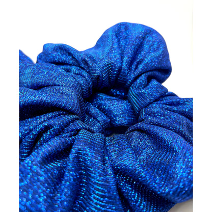 Royal Blue Sparkle Scrunchie Enchanted Scrunch