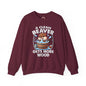 A Clean Beaver Gets More Wood Crewneck Sweatshirt The Devil's Pickle