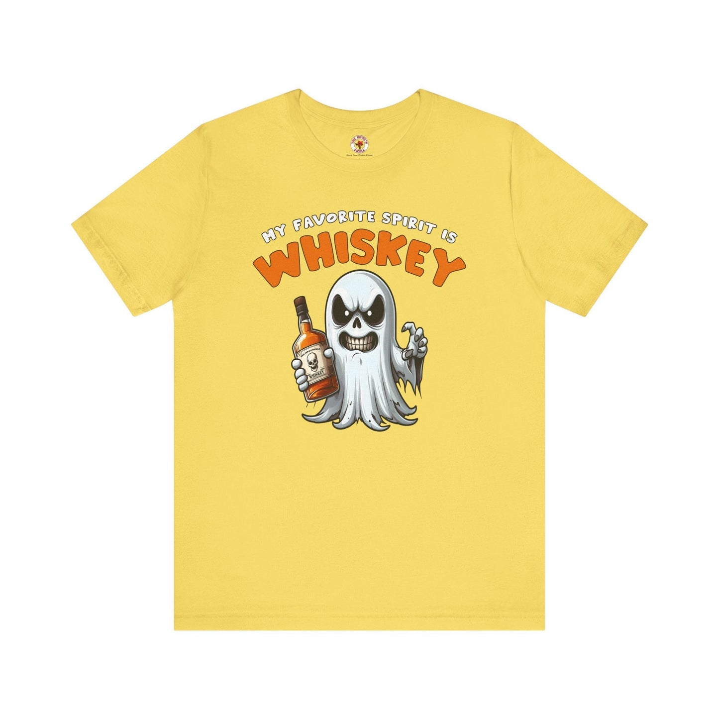 My Favorite Spirit Is Whiskey T-Shirt The Devil's Pickle