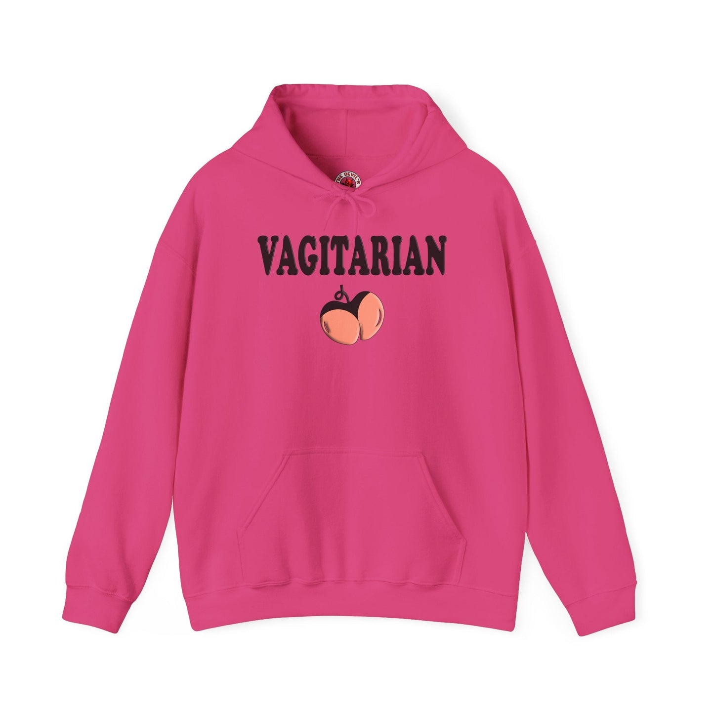 Vagitarian Hooded Sweatshirt The Devil's Pickle