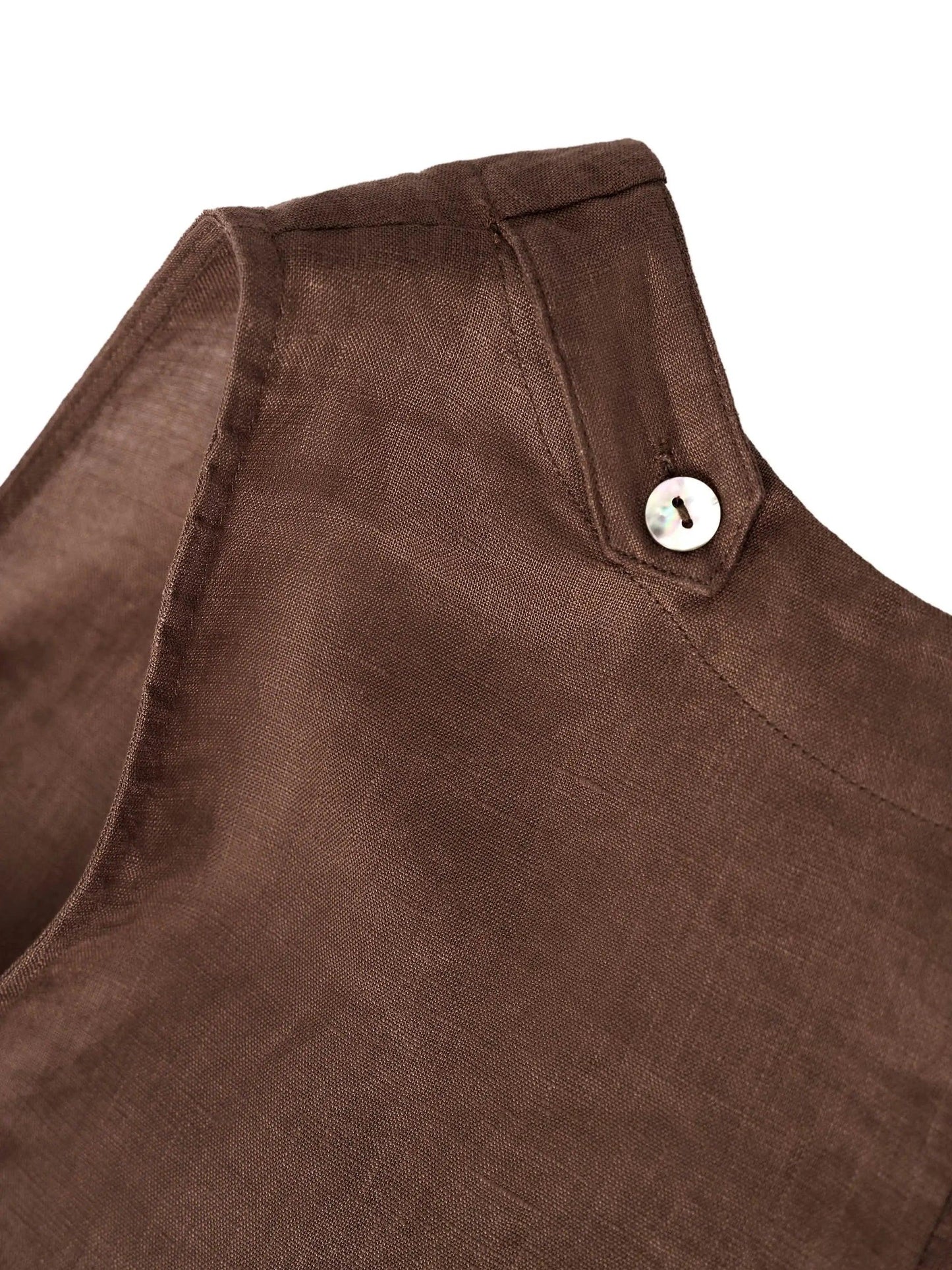 100% Linen Sleeveless Dress SIENNA LINTICO