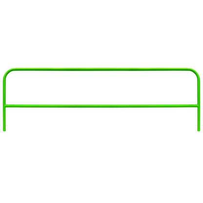 Frontline Guardrail Section for Concrete or Steel Substrates 10' VM Hardware