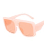 Large Frame Sunglasses Mask New Trend Retro Personality Street Shooting Sunglasses