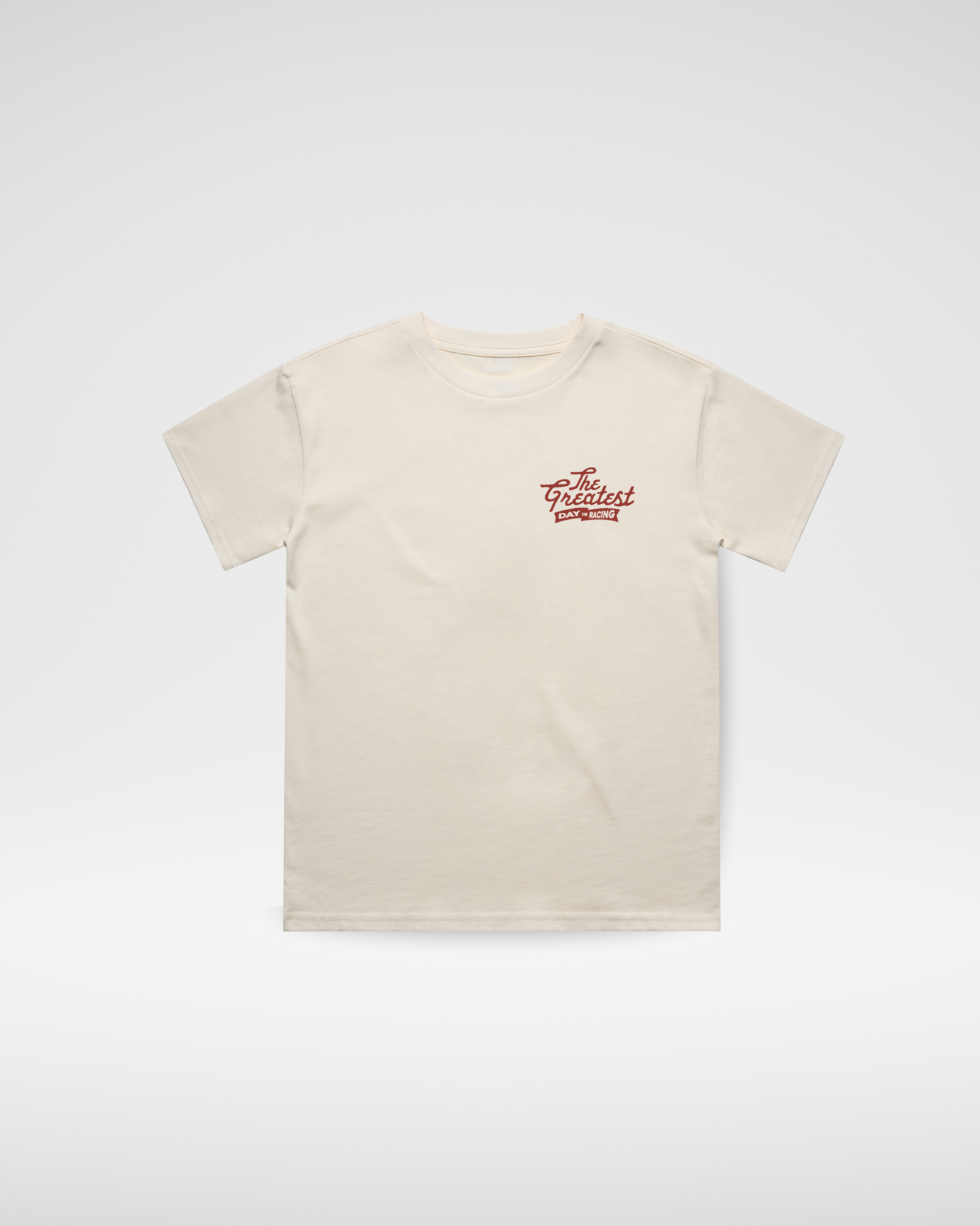 GREATEST DAY IN RACING TEE - CREAM LITTLE RAD THINGS