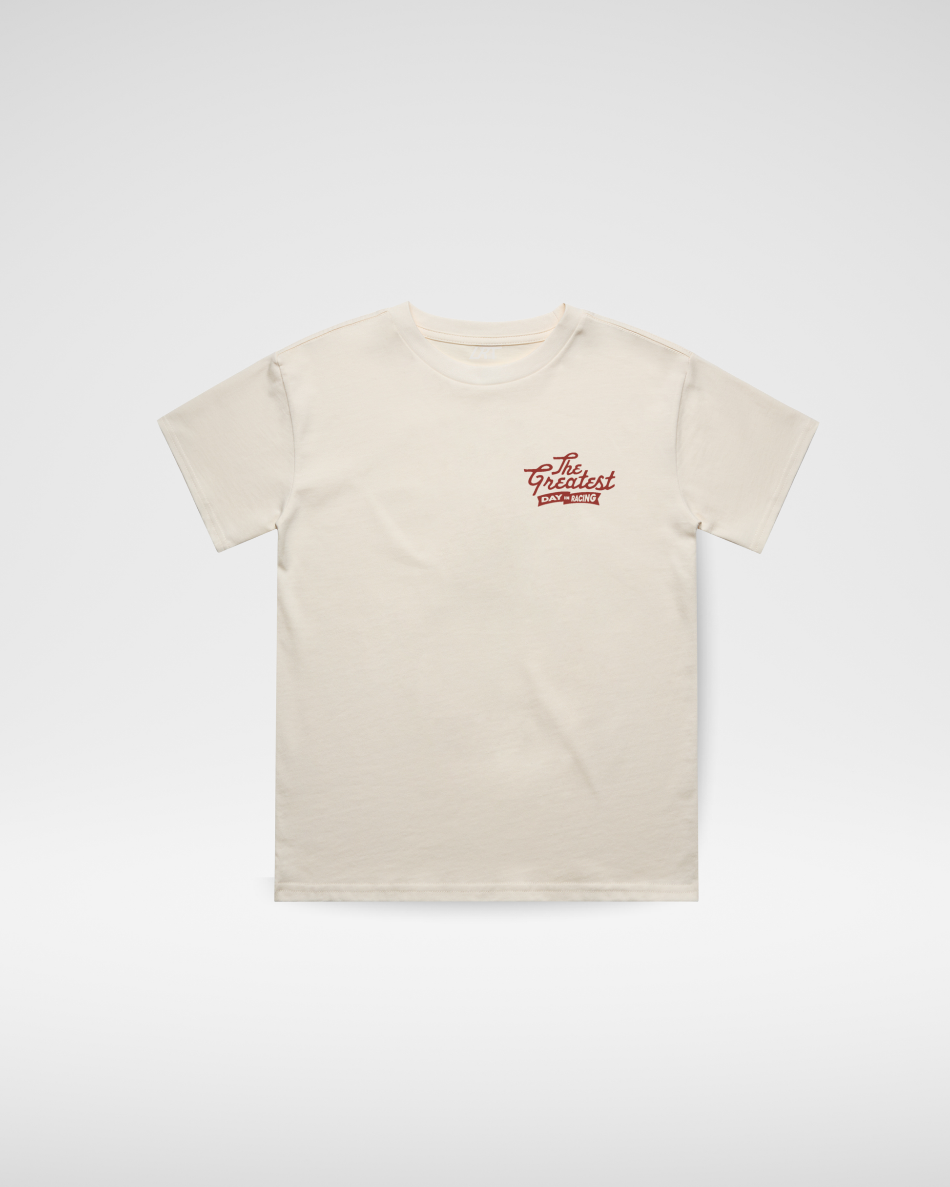 GREATEST DAY IN RACING TEE - CREAM LITTLE RAD THINGS
