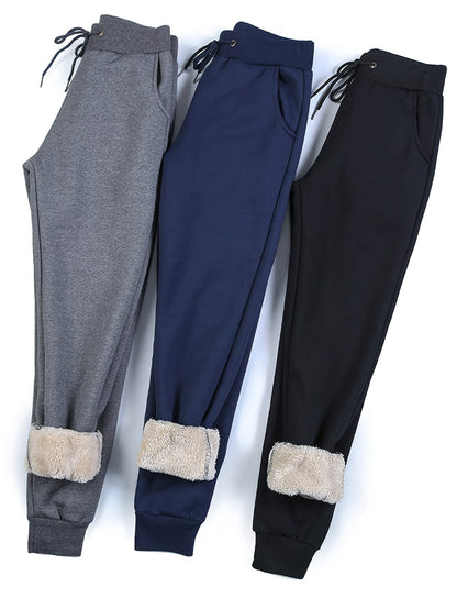 🖤 Women’s Fleece Sweatpants Jogger — Boyfriend Style FitiqueFit