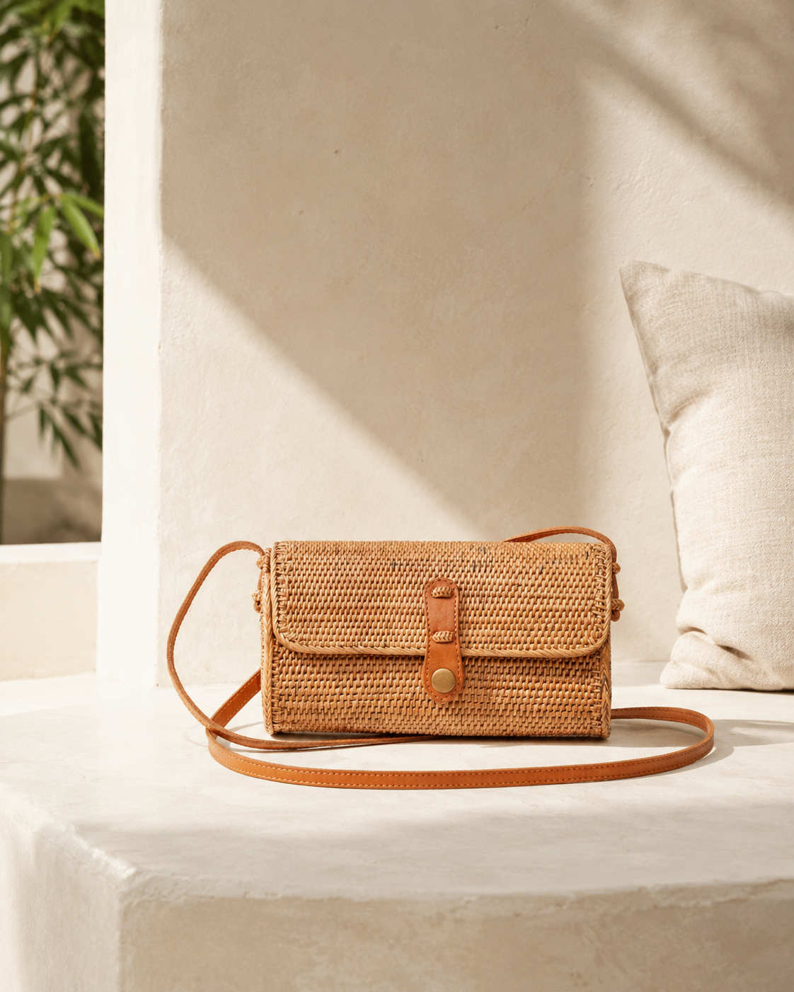 Ulan Rattan Purse Village Thrive