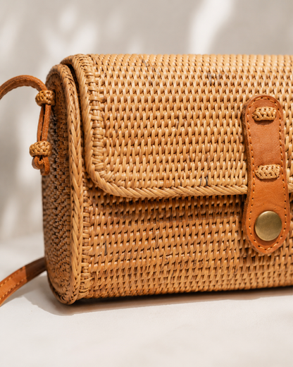 Ulan Rattan Purse Village Thrive