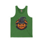 Scary Witch Pumpkin Halloween Tank Top The Devil's Pickle