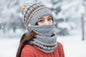 Winter Plush Knitted Hat – Soft Warm Knit Beanie for Cold Weather FitiqueFit