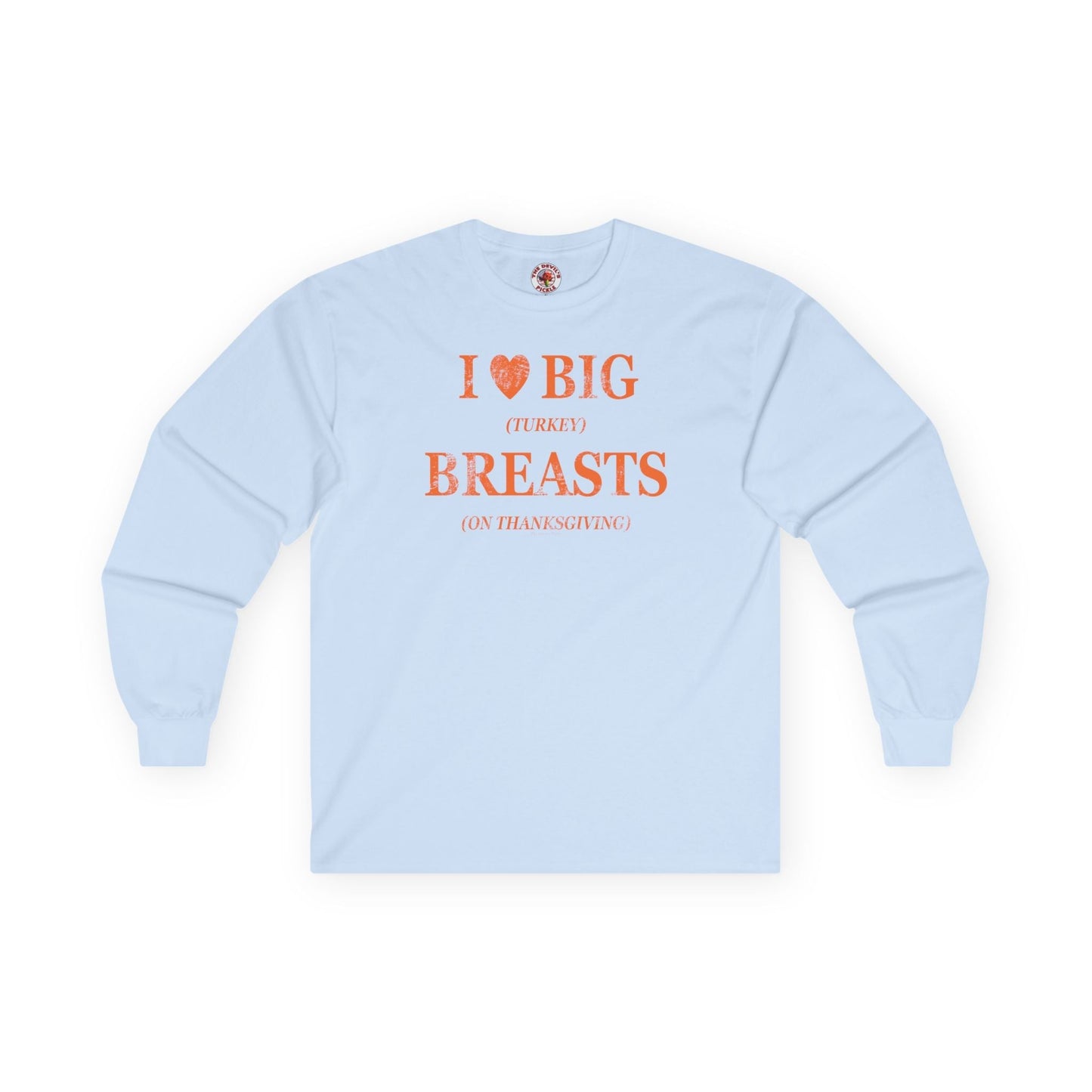 I Heart Big Breasts Long Sleeve Tee The Devil's Pickle