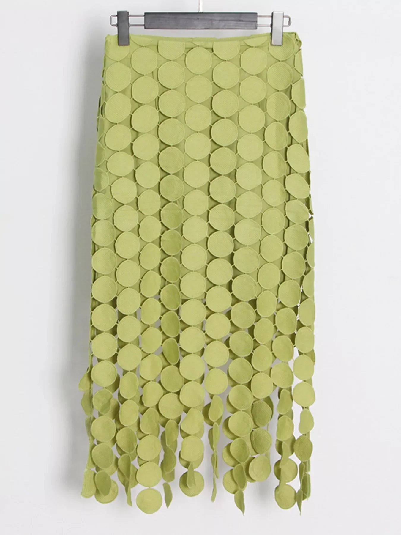 Fringe Midi Skirt See size chart under “more details” The Fashion Celestial
