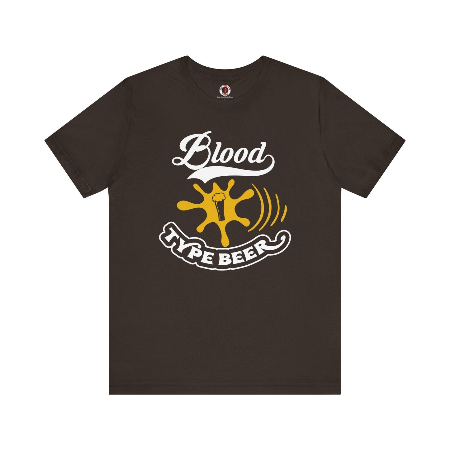 Blood Type Beer T-Shirt The Devil's Pickle