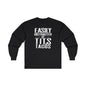 Easily Distracted By Tits and Tacos Long Sleeve Tee The Devil's Pickle